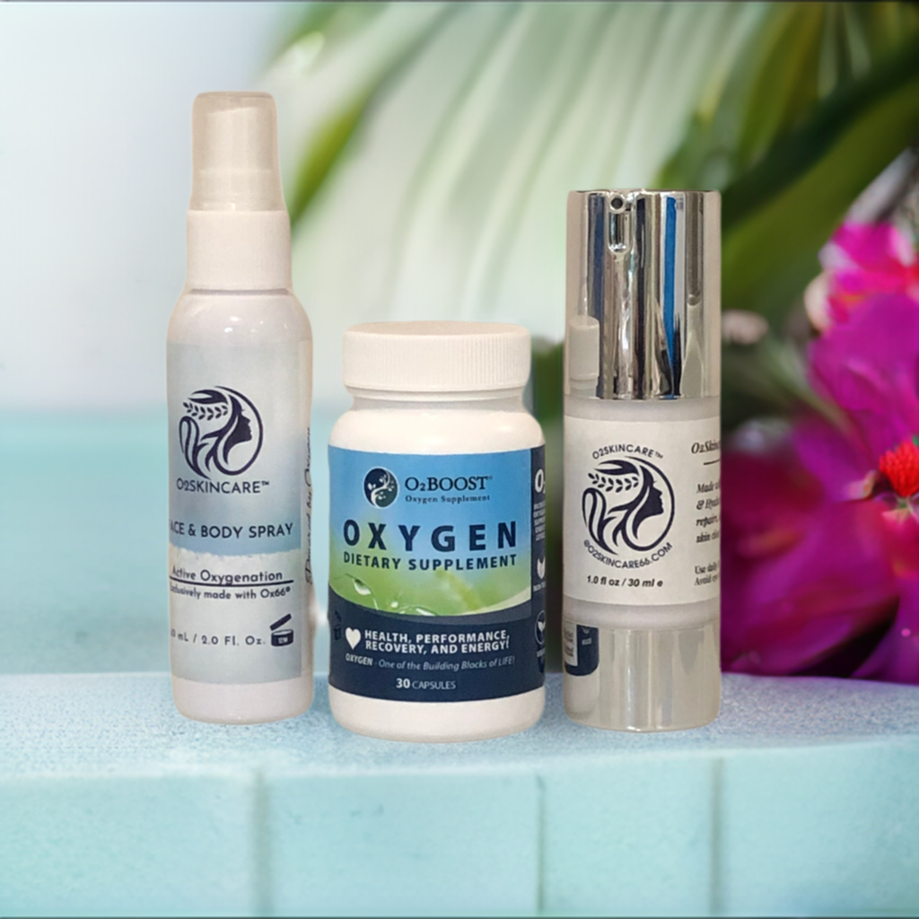 Offre groupée O2Skincare™ 360 Health (avec oxymètre de pouls gratuit)